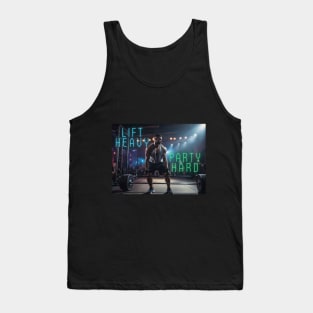 Lift Heavy Party Hard Tank Top